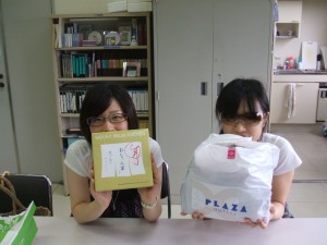 タグチミワさん（左）とコジマアユミさん（右）『宮崎大好きです☆』