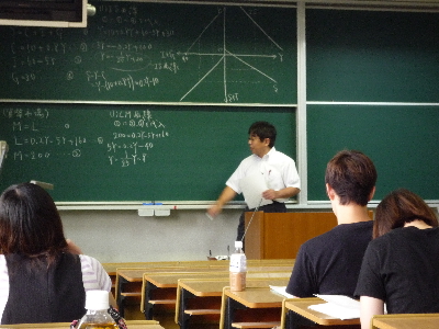 石塚先生の講義です！