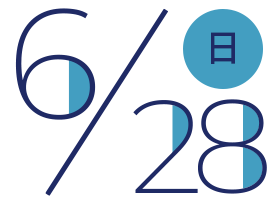 6月28日日曜日