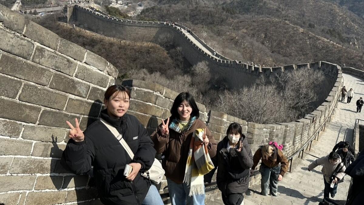 中国・異文化実習の様子③