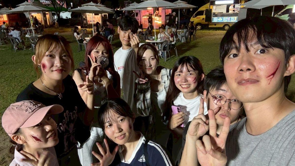 韓国・異文化実習の様子②
